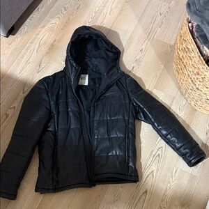 Zara Black Puffer Jacket